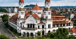 Historic landmark building, Semarang